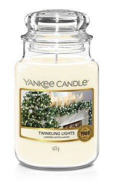 Duża świeca zapachowa Yankee Candle TWINKLING LIGHTS