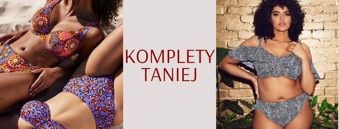 Wyprzedaż Stroje kąpielowe KOMPLET TANIEJ