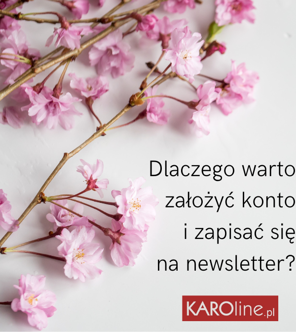 Dlaczego warto założyć konto i zapisać się na newsletter?