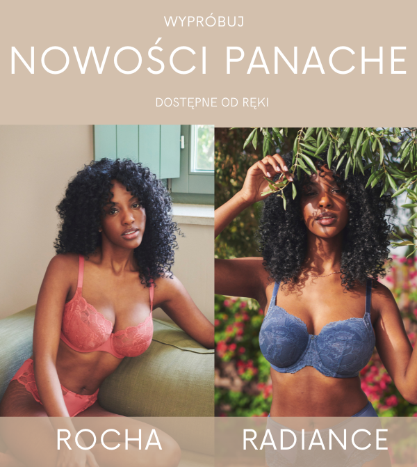 Nowe biustonosze Panache od ręki