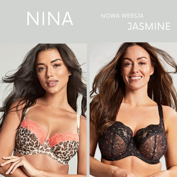 Nowa Nina: udoskonalony biustonosz Jasmine od Panache