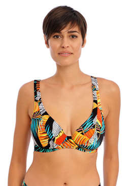 Biustonosz kąpielowy Freya Swim SAMBA NIGHTS AS204413MUI Uw High Apex Bikini Top Multi