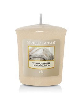Mała świeczka zapachowa Votive Yankee Candle WARM CASHMERE