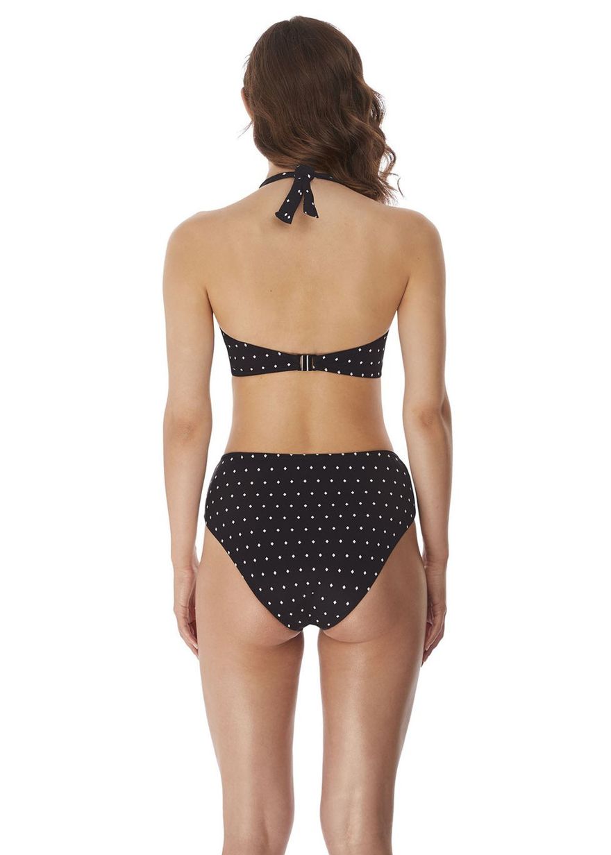 Biustonosz kąpielowy Freya JEWEL COVE AS7232BLK Uw Halter Bikini Top Black