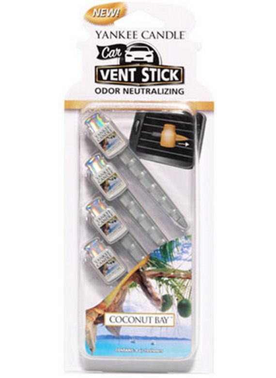 Car vent stick Yankee Candle Coconut Bay