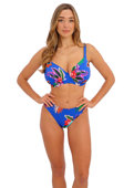 Biustonosz kąpielowy Fantasie Swim HALKIDIKI FS501901ULE Uw Gathered Full Cup Bikini Top Ultramarine