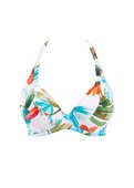 Biustonosz kąpielowy Fantasie Swim KIAWAH ISLAND FS501204AQE Uw Halter Bikini Top Aquamarine 