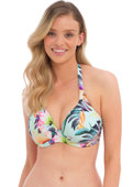 Biustonosz kąpielowy Fantasie Swim PARADISO FS501804SFT Uw Halter Bikini Top Soft Mint