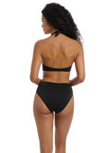 Biustonosz kąpielowy Freya JEWEL COVE AS7232PLK Uw Halter Bikini Top Plain Black