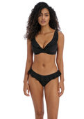 Figi kąpielowe italini Freya Swim JEWEL COVE AS7235PLK Italini Bikini Brief Plain Black