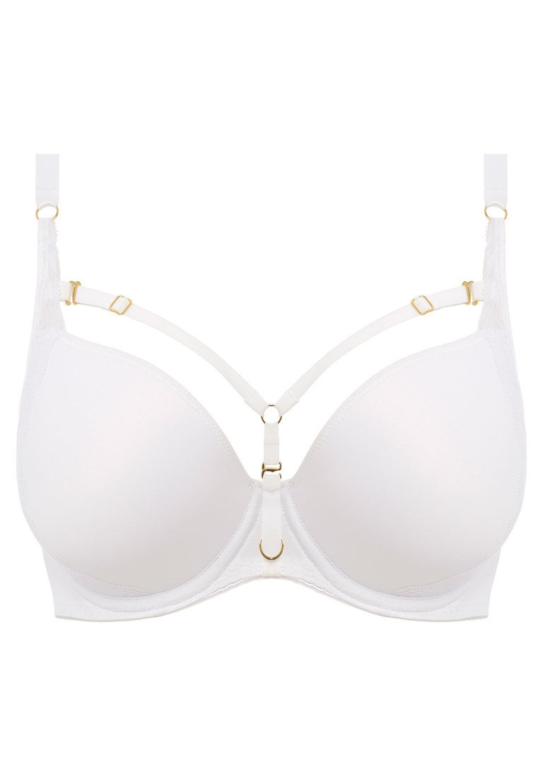 Freya Show-Off Moulded Plunge T-Shirt Bra - Low Cut With Rounded Silhouette - View #5