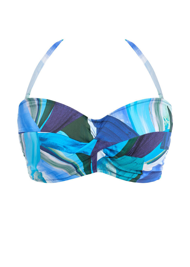 Biustonosz kąpielowy Fantasie Swim AGUADA BEACH FS502909SPH Uw Twist Bandeau Bikini Top Splash