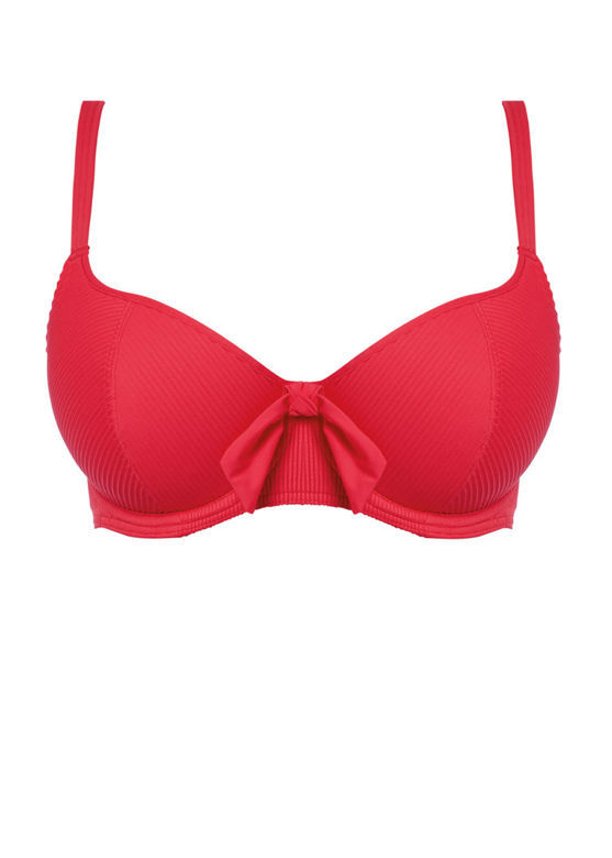 Biustonosz kąpielowy Freya NOUVEAU AS6700RED Uw Sweetheart Padded Bikini Red
