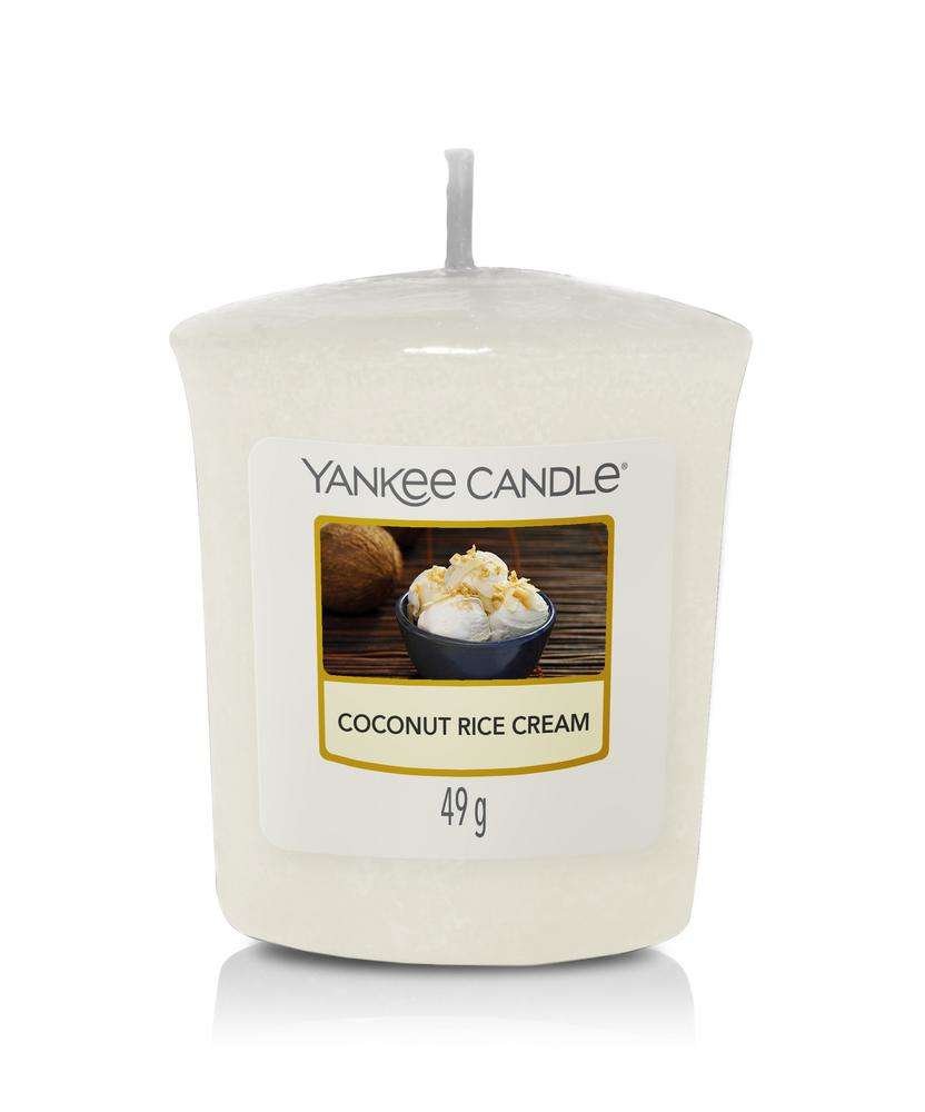 Mała świeczka zapachowa Votive Yankee Candle COCONUT RICE CREAM