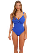 Strój kąpielowy Fantasie Swim BEACH WAVES FS502231ULE Uw Twist Front Swimsuit With Adjustable Leg Ultramarine