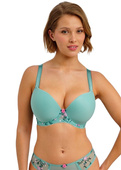 Biustonosz Freya LOVE CRUSH AA403231QUA Uw Moulded Plunge T-shirt Bra Aqua Haze
