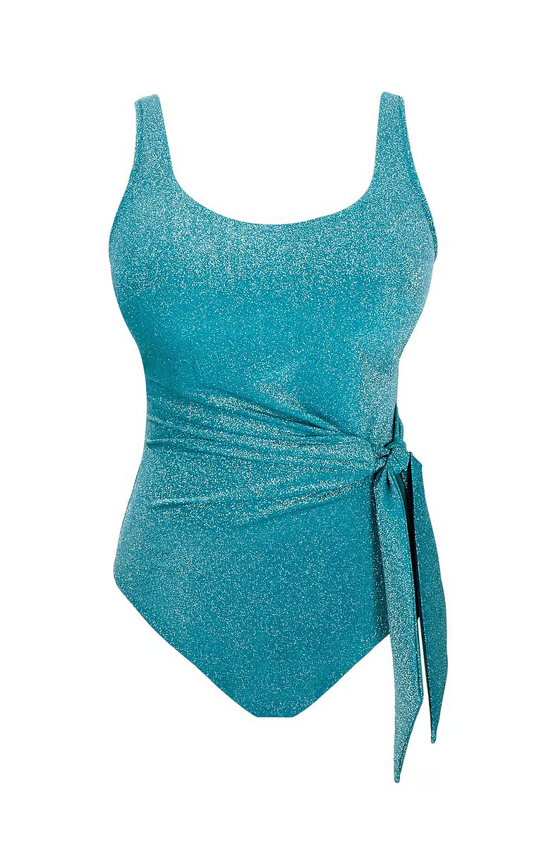 Kostium jednoczęściowy balkonowy Panache SPARKLE SW2050A GIGI Balcony Swimsuit Sparkle Teal