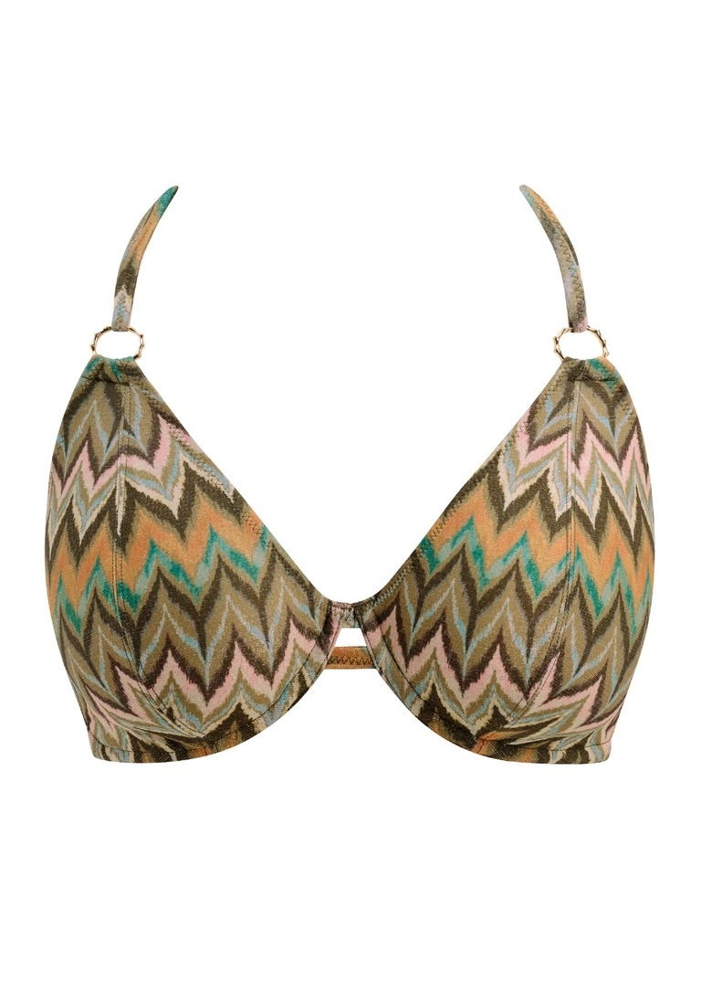 Biustonosz kąpielowy Freya Swim ARIZONA WAVE AS206104VIS Uw Halter Bikini Top Vista