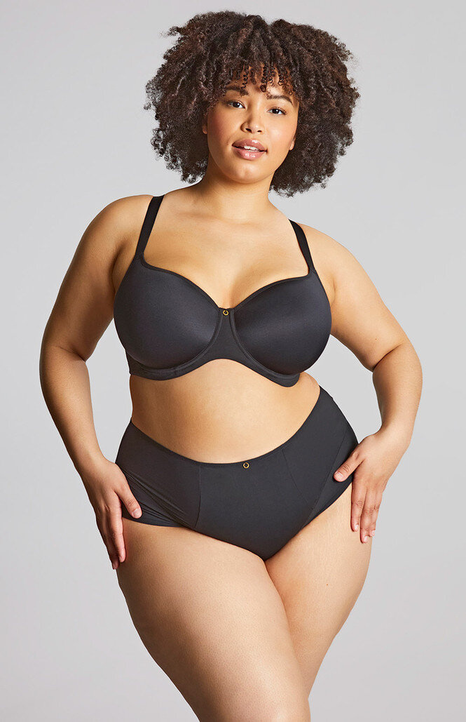 Figi Sculptresse by Panache ELEGANCE 10404 Midi Brief Noir