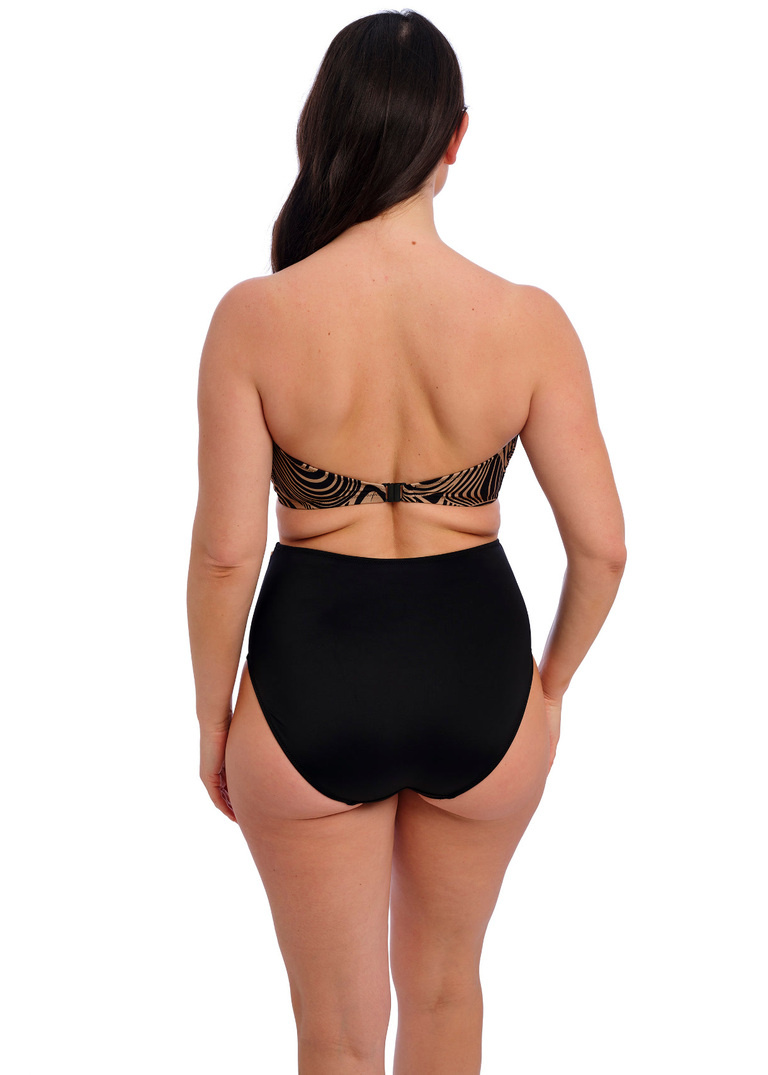 Figi kąpielowe Fantasie PEMBA ISLAND FS505478MOA High Waist Bikini Brief Mocha