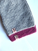 KIARA Beanie-Mütze aus 100% Alpaka 501 Hellgrau Damen
