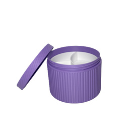 Okrągłe pudełko organizer na drobiazgi Lawenda Mały