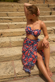 Sarong Panache Swim LILIFLORA SW1728A AIMEE Sarong Liliflora Print