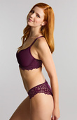 Biustonosz Panache ALLURE 10766 Spacer T Shirt Bra Plum