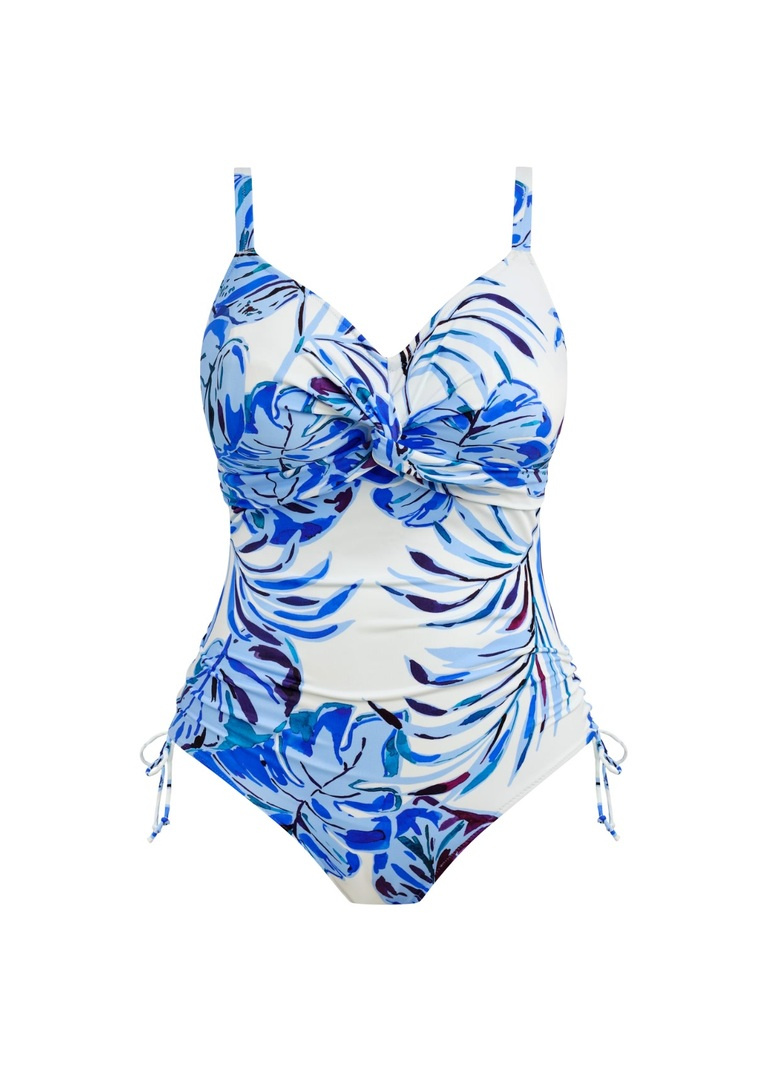 Strój kąpielowy Fantasie Swim KEFALONIA FS506731TAB Uw Twist Front Swimsuit With Adjustable Leg Tranquil Blue