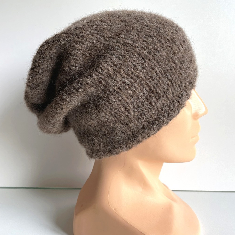 CHMURKA Alpaca Beanie 05 Brown
