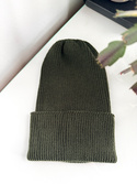 VARELLA – czapka beanie z wełny merino 100% Baby Merino 65 ciemny leśny