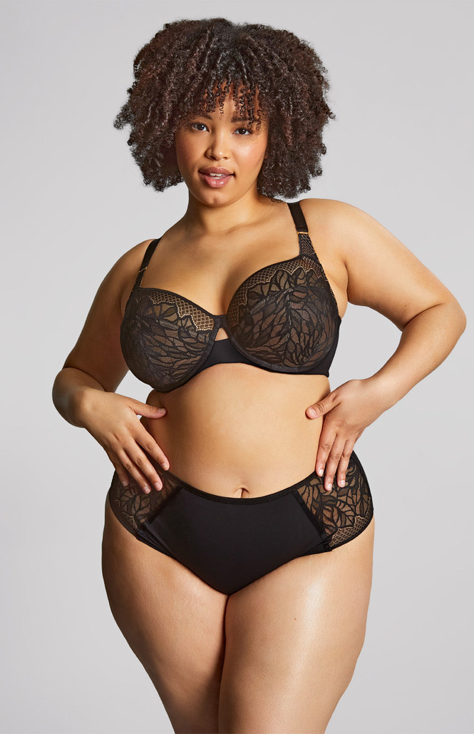Figi Sculptresse by Panache SOPHIA 11192 Deep Brief Black