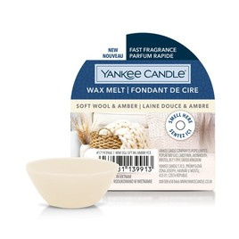 Wosk zapachowy Yankee Candle SOFT WOOL & AMBER