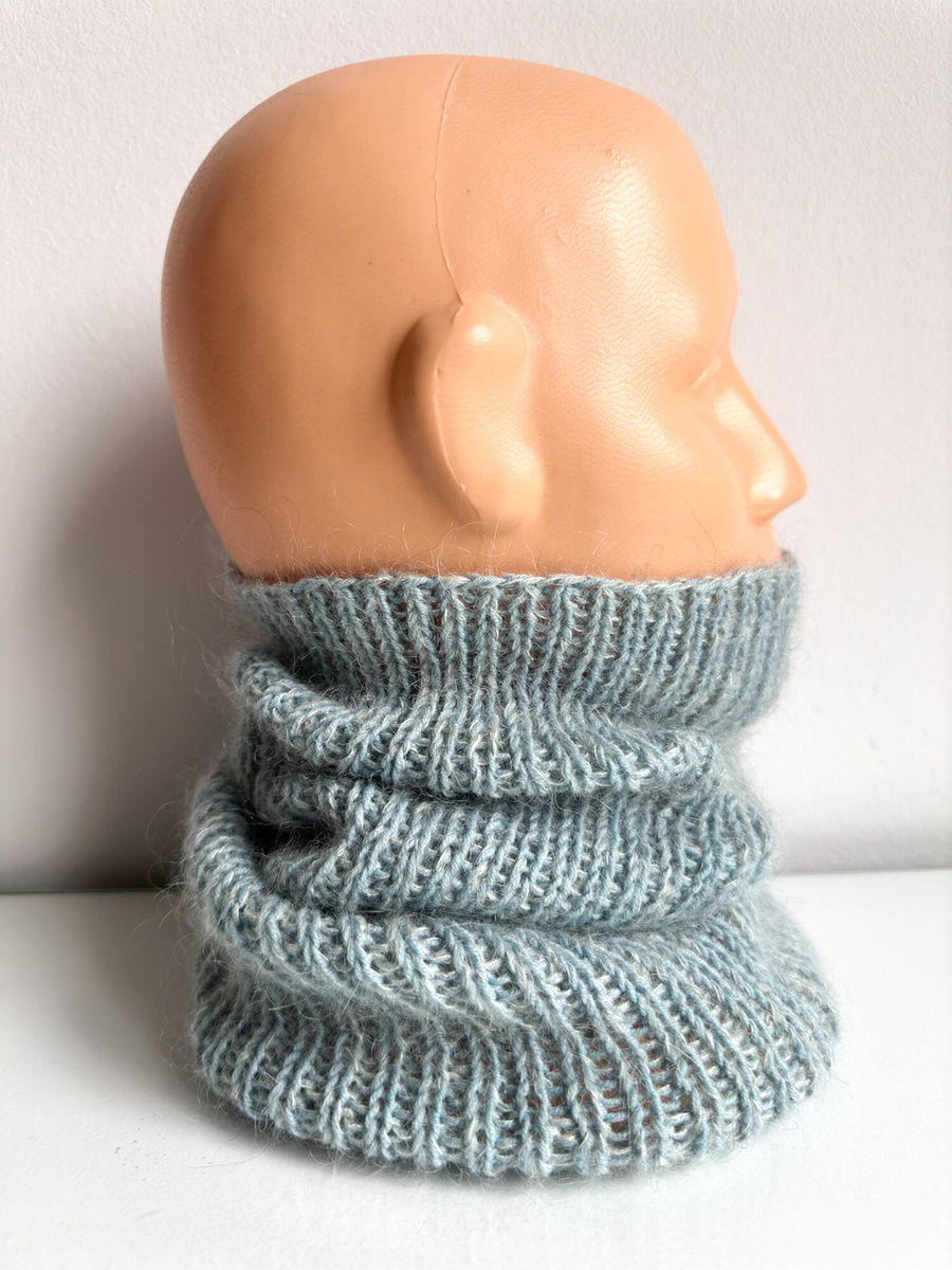 Ręcznie robiony KOMIN AUREA 100% Baby Merino plus moher - WYBIERZ KOLOR