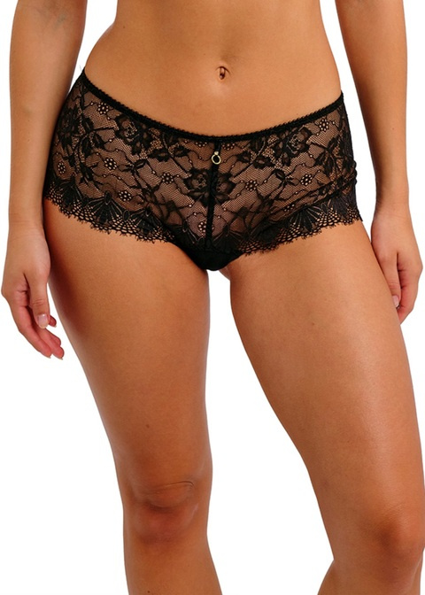 Szorty koronkowe Freya FASCINATE AA403180BLK Short Black