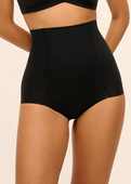 Figi modelujące z wysokim stanem WACOAL FLAWLESS WE602436BLK High Waist Slimming Brief Black