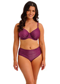 Biustonosz kąpielowy Fantasie PAROS COAST FS506101BER Uw Gathered Full Cup Bikini Top Berry Shimmer