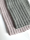 HELLI – czapka zimowa damska beanie z wełny baby merino 50 Zielona Szałwia