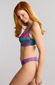 Biustonosz Panache CLARA 7255A Full Cup Bra Teal/Magenta