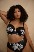 Biustonosz Sculptresse by Panache BLISS 10685B Full Cup Bra Black Floral