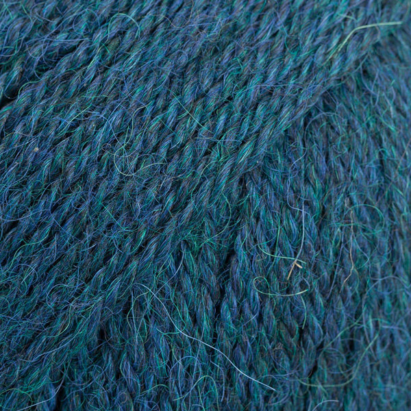 KIARA Beanie-Mütze aus 100% Alpaka 7240 Petrolblau