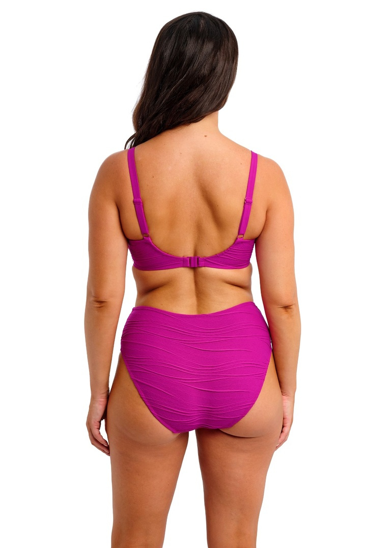 Figi kąpielowe Fantasie BEACH WAVES FS502278BRF High Waist Bikini Brief Bright Fuchsia