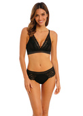 Braletka Wacoal RAFFINE WE148008BLK Non Wired Bralette Black