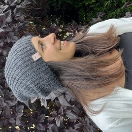 KIARA Beanie 100% Alpaca 506 Dark Grey