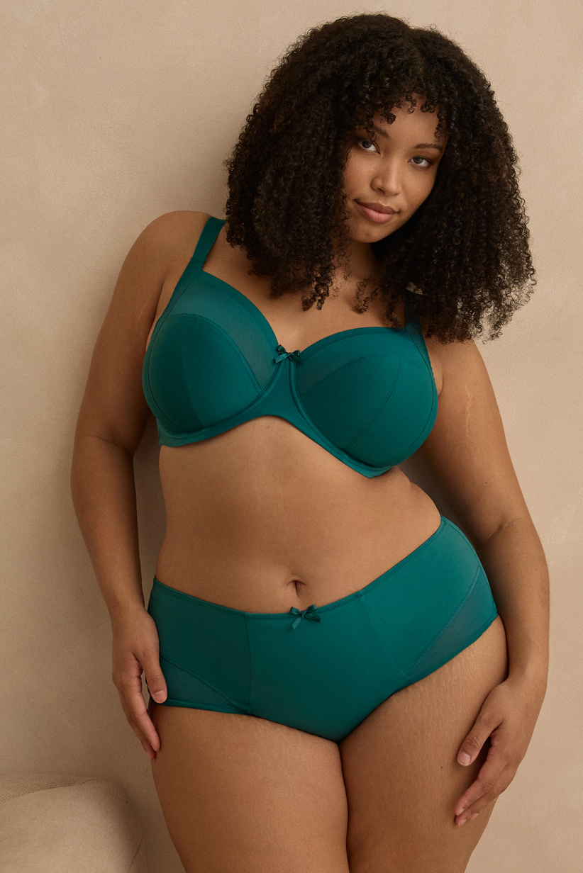 Majtki Sculptresse by Panache BLISS 10684A Deep Brief Teal