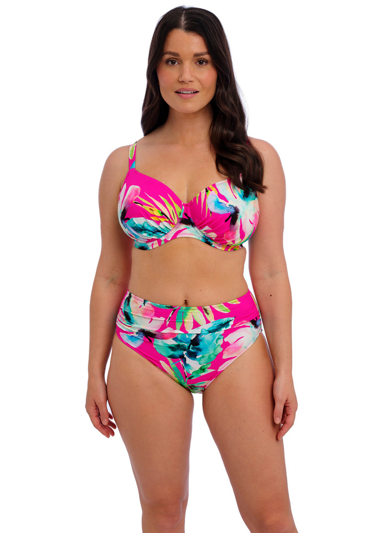 Figi kąpielowe Fantasie CARABELITA FS505871PEY Full Bikini Brief Peony