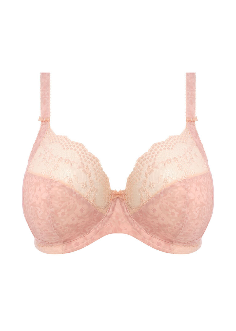 Biustonosz Elomi LUCIE EL4490PAU Uw Plunge Bra - Stretch Pale Blush