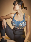 Biustonosz sportowy Panache Sport POWER 5021A z fiszbinami Abstract Animal