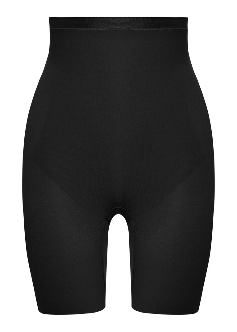 Spodenki modelujące wysokie Wacoal SHAPE REVELATION WA808387BLK Hourglass Hi Waist Thigh Shaper Black