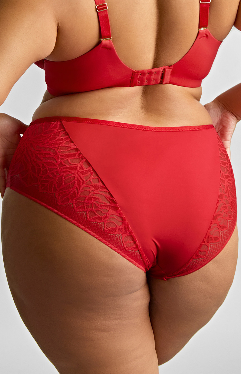 Figi Sculptresse by Panache SOPHIA 11192 Deep Brief Red